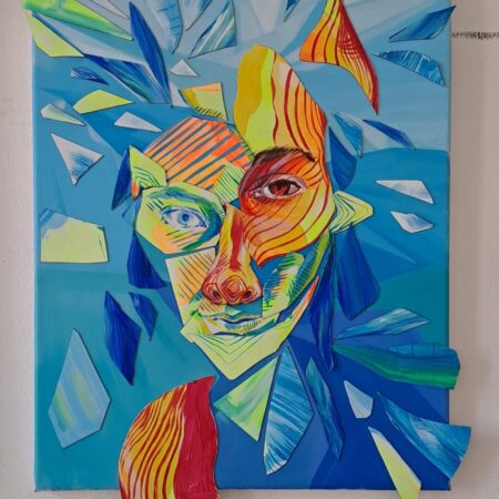 Interactive universal portrait Virtual woman I.