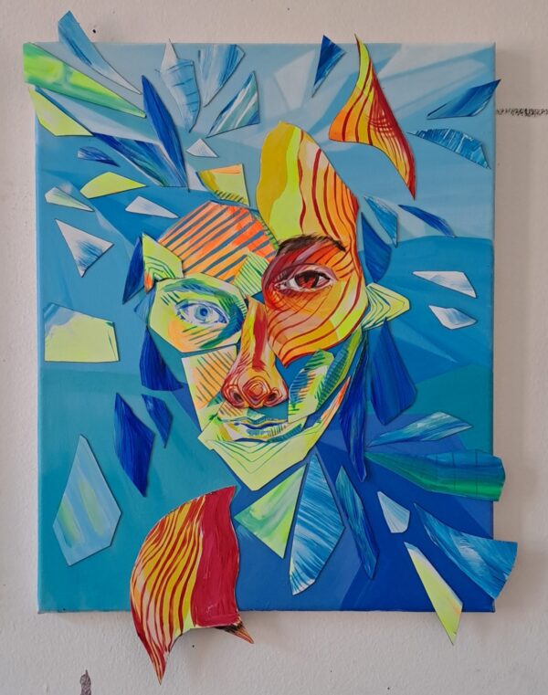 Interactive universal portrait Virtual woman I.